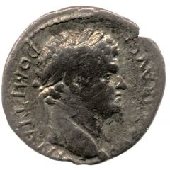 Denarius - Domitian FIDES PVBL