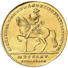 1 Ducat - Christian Frederick Charles Alexander