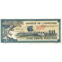 500 Piastres Blue