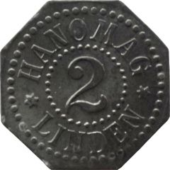 2 Pfennig - Linden Hanomag