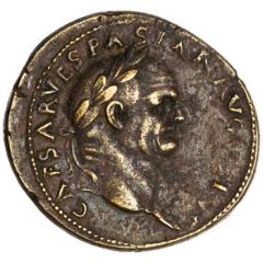Æ - Vespasian PONT MAX TR POT P P COS VIII CENS S C, Ceres