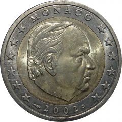 2 Euros - Rainier III