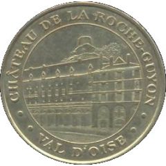 Monnaie de Paris Tourist Token - Val d`Oise Château de la Roche-Guyon