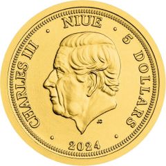 5 Dollars - Charles III Golden Eagle