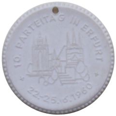 Medal - CDU 10th Party Congress