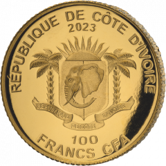 100 Francs CFA Bald Eagle