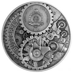 2 Dollars - Charles III Butterfly