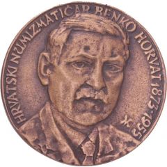 Medal - Benko Horvat Croatian Numismatic Society