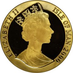 5 Crowns - Elizabeth II Year of the Dragon, Gold Proof