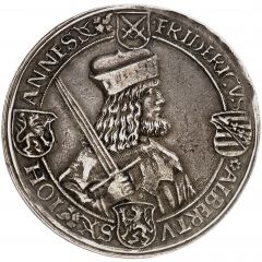 1 Thaler - Frederick III, Albert and John I