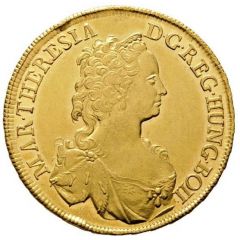 5 Ducats - Maria Theresia Vienna