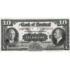10 Dollars Bank of Montreal
