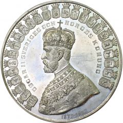 Medal - Oscar II 25 years of regency