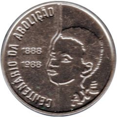 100 Cruzados PROVA - Abolition of Slavery, child