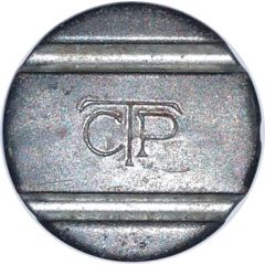 Telephone token - CTP 3 grooves