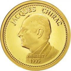 Elections Présidentielles du 7 mai 1995 - Jacques Chirac or