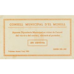 25 Céntimos El Morell