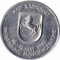 Rappenau Pedestrian Area Commemorative Medal