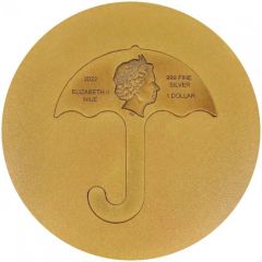 1 Dollar - Elizabeth II Dalgona Honeycomb Umbrella