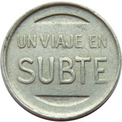 Metro Token - Buenos Aires Subte