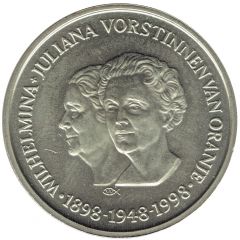 Medal - Two Queens - Wilhelmina and Juliana