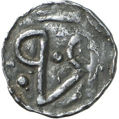 Denier - Pepin the Short Condé-sur-l`Escaut mint