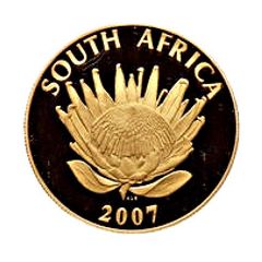 5 Rand - 1/10 Ounce F.W. de Klerk