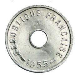 5 Francs trial strike of 5 Francs