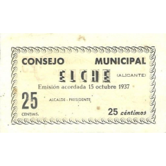 25 Céntimos Elche