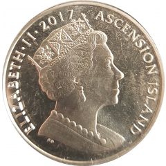 1 Crown - Elizabeth II Sapphire Jubilee