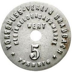 5 Pfennig - Braubach
