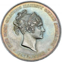 Award - William IV Adelaide Medal, silver