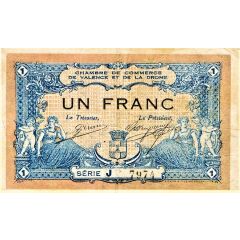 1 Franc - Chambre de Commerce de Valence et de la Drôme 26