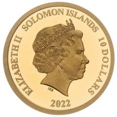 10 Dollars - Elizabeth II 2022 Panda