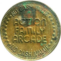 25 Cents - Action Family Arcade Waterville, Maine