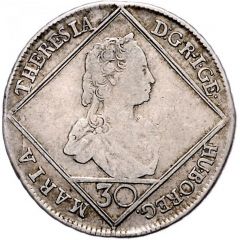 30 Kreuzers - Maria Theresia Vienna