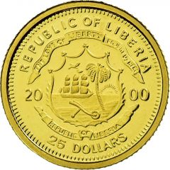 25 Dollars Mikhail Gorbachev