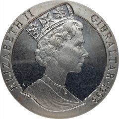 1 Crown - Elizabeth II U.S.S. McLanahan