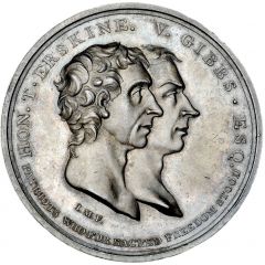 Medal - George III Erskine and Gibbs, silver