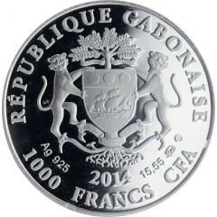 1000 Francs CFA Aquarius