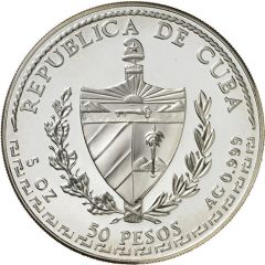 50 Pesos Bartolome de las Casas