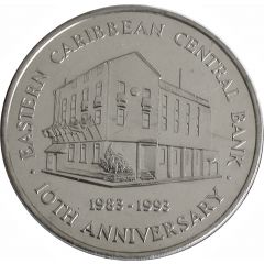 2 Dollars - Elizabeth II Sir Arthur Lewis