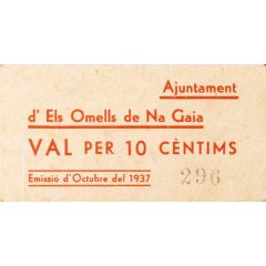 10 Céntimos Els Omells de na Gaia
