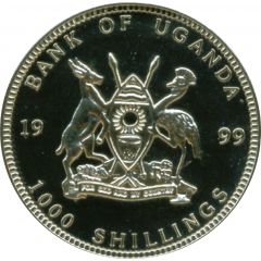 1000 Shillings 2 Euro cent Netherlands