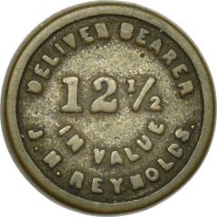 12 1/2 Cents J.N. Reynolds, Cockburn Harbour
