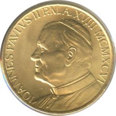 20 Lire - Ioannes Paulus II Peace Keeper