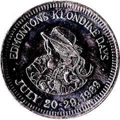 Token - Edmonton, Alberta `Klondike Dollar` Non-Redeemable Issue