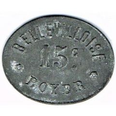 15 centimes - Bellevilloise Boyer - Paris 75
