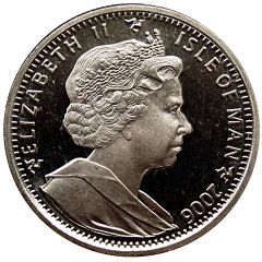 1 Crown - Elizabeth II Queen Elizabeth II 80th Birthday-Order of the Garter