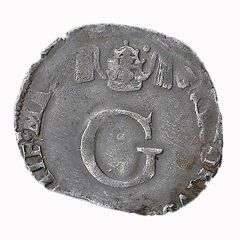 Double Sol Parisis - Gregory XIII Charles of Bourbon Legate, Georges of Armagnac Co-Legate